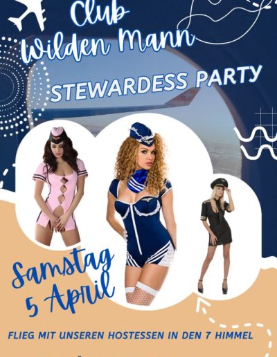 Stewardess Party - Club Wilden Mann - Wädenswil