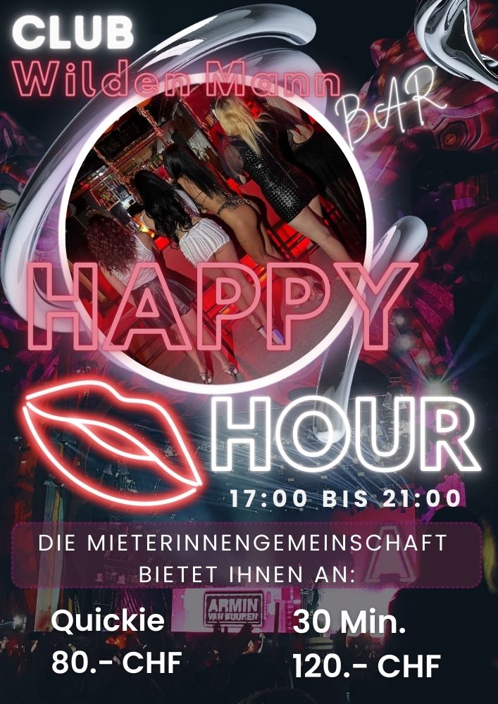 Happy Hour - Club Wilden Mann Happy Hour - Club Wilden Mann